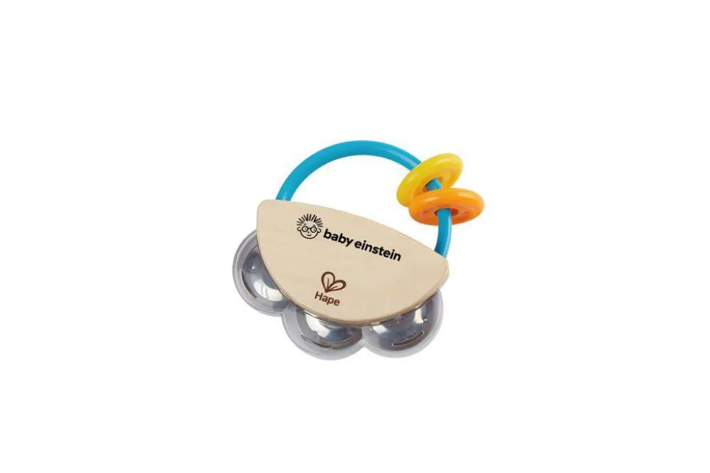 Hape Mini Sonajero Pandereta · Baby Einstein ·*Niños Juguetes Waldorf|Juguetes Montessori