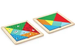 Hape Mini Tangram ·*Niños Juguetes Montessori|Juguetes Y Juegos Motricidad Fina