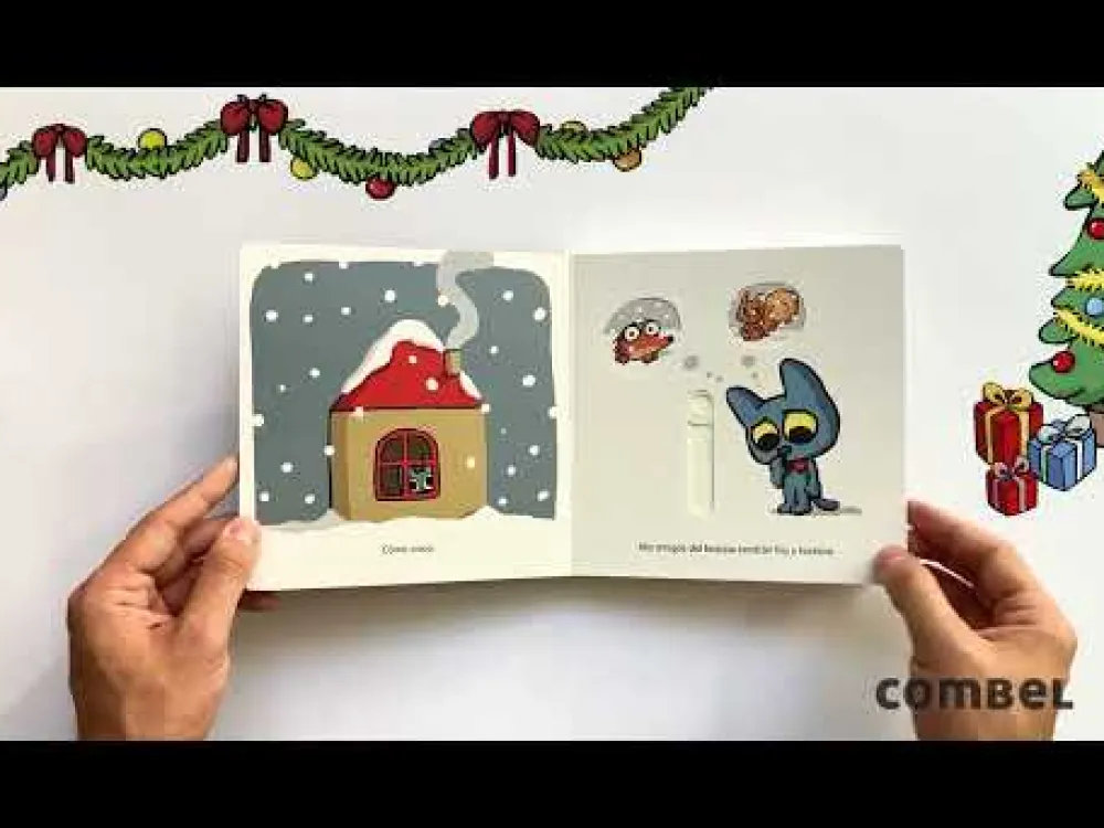 Combel Minino y la Navidad*Niños Libros De Navidad Para Niños|Libros De Cartoné