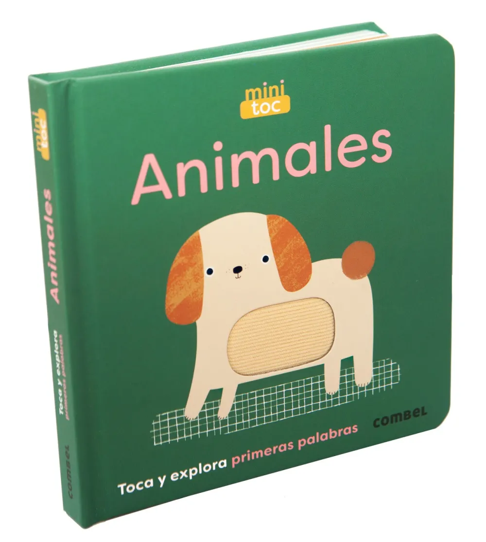 Combel MiniToc Animales*Niños Libros De Texturas Para Bebés|Libros Con Solapas