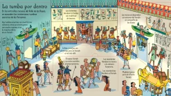 Usborne ¡Mira debajo! · Momias y Pirámides* Libros Con Solapas