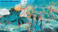 Usborne ¡Mira Debajo! Volcanes y Terremotos* Libros Con Solapas