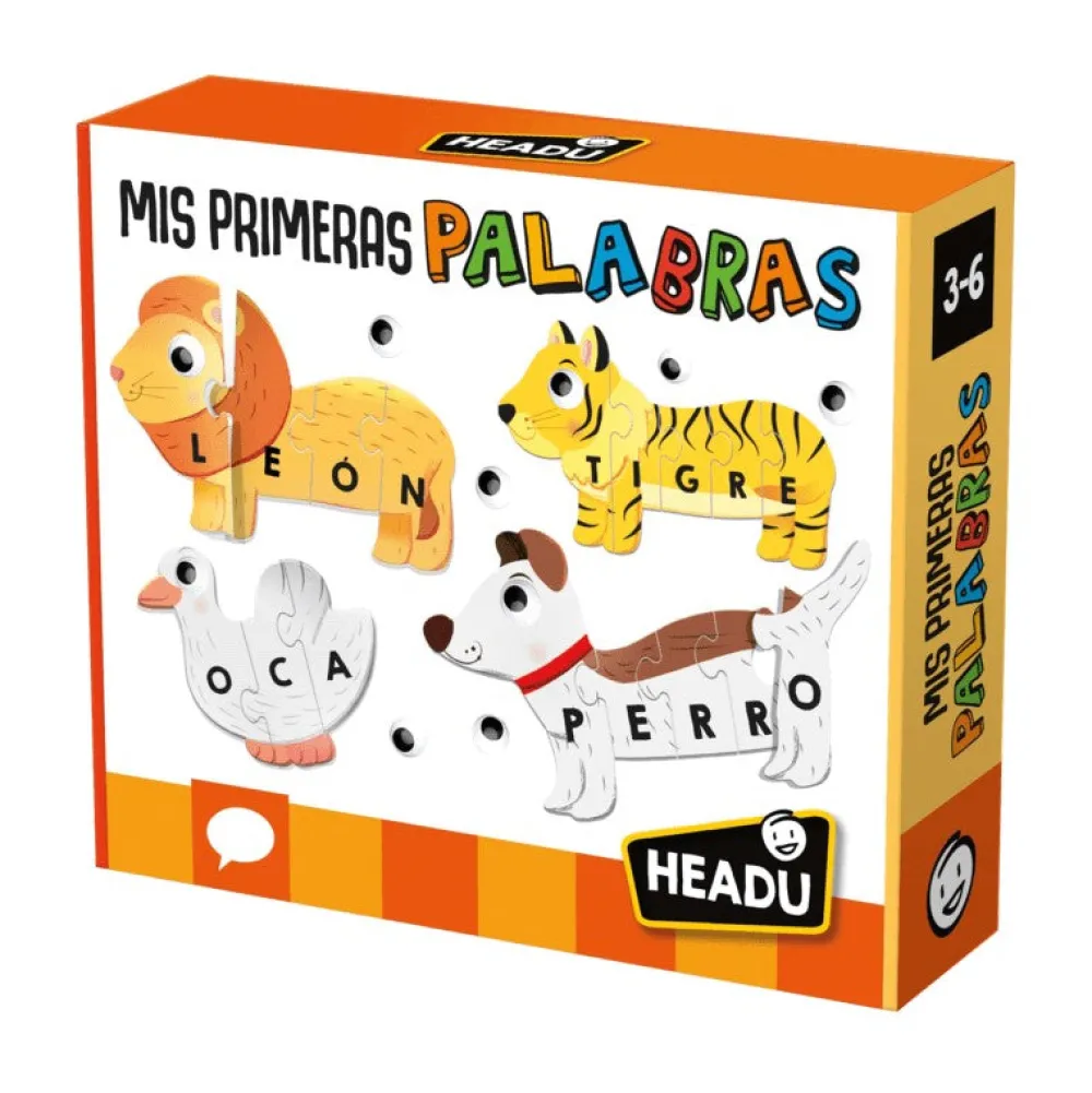 Ludilo Mis primeras palabras · Headu*Niños Ludilo|Juegos De Mesa De Viaje
