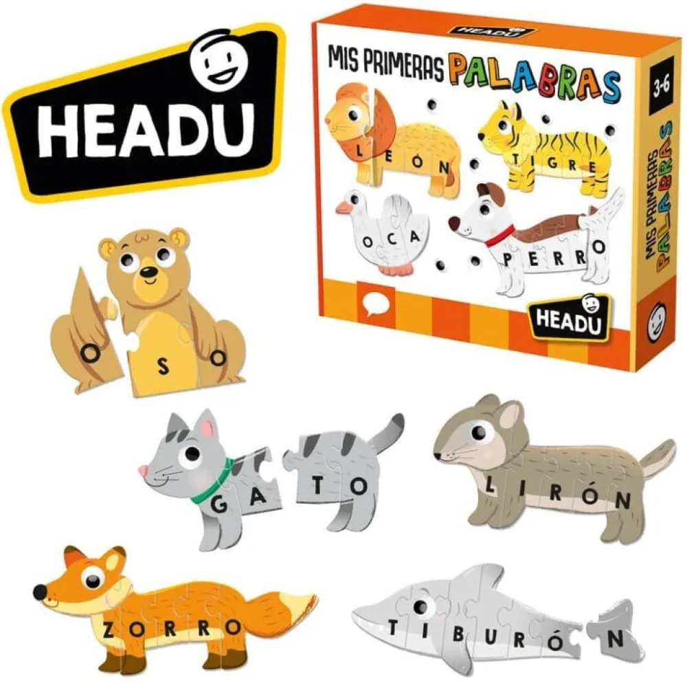 Ludilo Mis primeras palabras · Headu*Niños Ludilo|Juegos De Mesa De Viaje