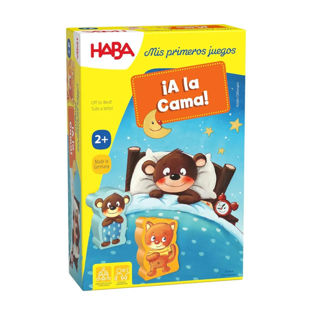 HABA Mis primeros juegos - ¡A la cama!*Niños Juegos Haba|Juegos De Mesa Competitivos