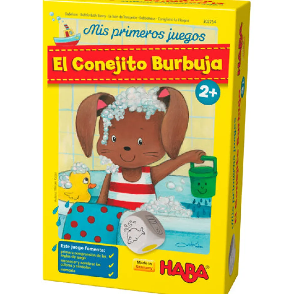 HABA Mis primeros juegos - El Conejito Burbuja ·*Niños Juegos Haba|Juegos De Mesa Competitivos