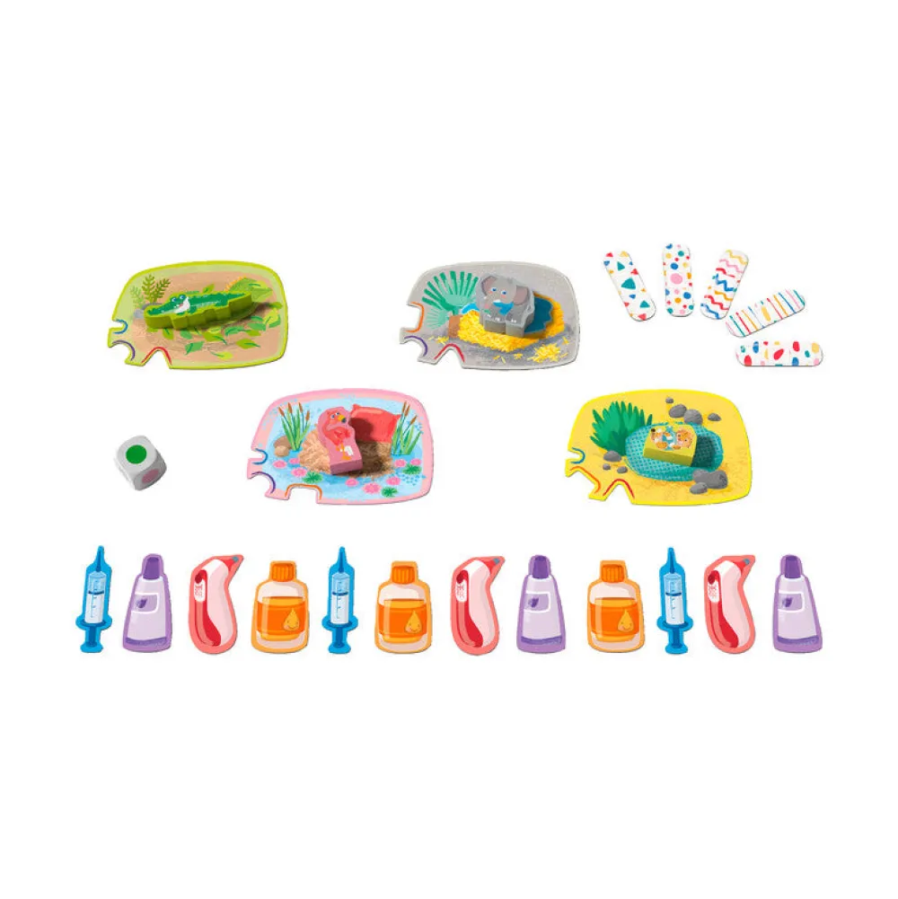 HABA Mis primeros juegos - Hospital Animal ·*Niños Juegos Haba|Juegos De Mesa Competitivos