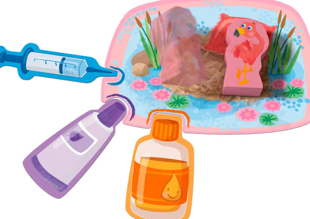 HABA Mis primeros juegos - Hospital Animal ·*Niños Juegos Haba|Juegos De Mesa Competitivos