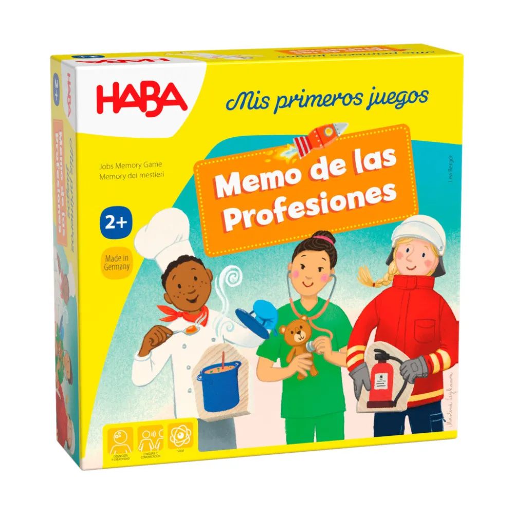 HABA Mis primeros juegos - Memo de las profesiones ·*Niños Juegos Haba|Juegos De Mesa Competitivos