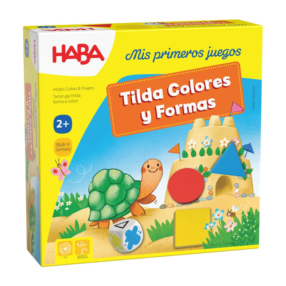 HABA Mis primeros juegos - Tilda Colores y Formas ·*Niños Juegos Haba|Juegos De Mesa Cooperativos
