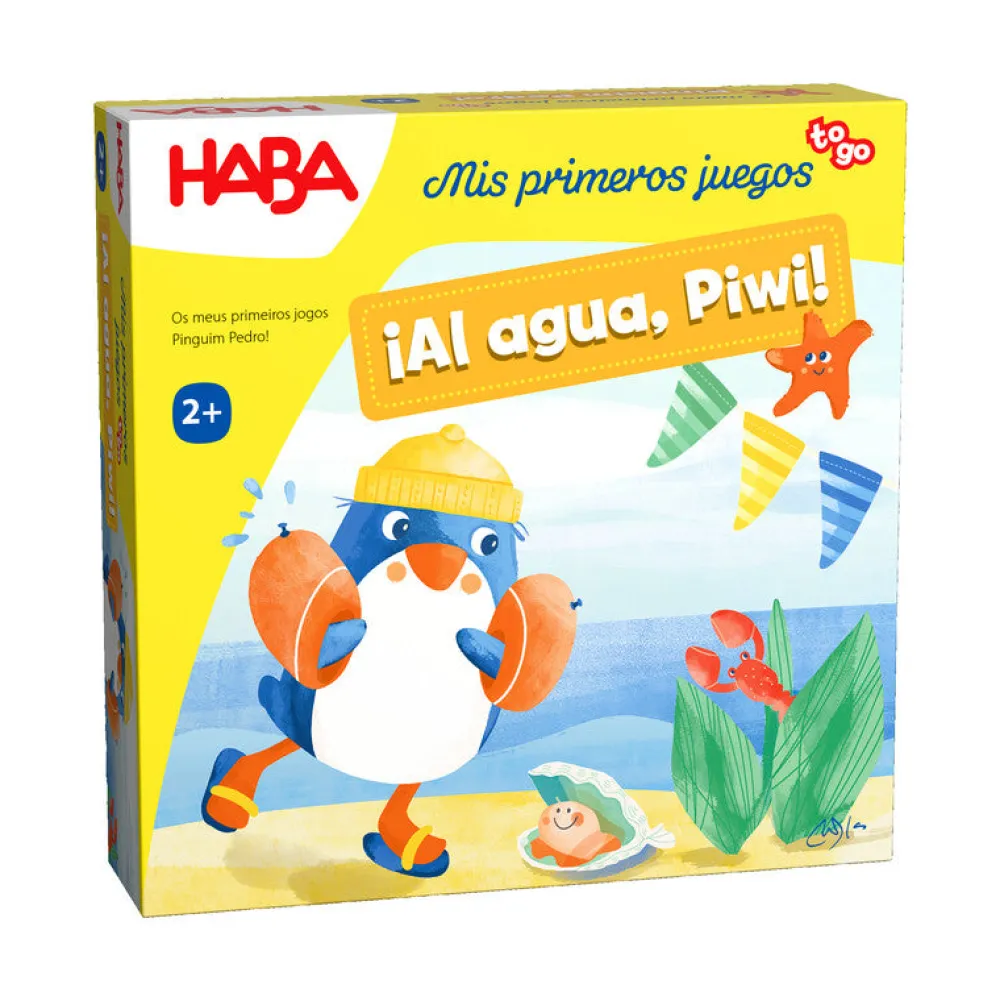 HABA Mis primeros juegos to go - Al agua Piwi*Niños Juegos Haba|Juegos De Mesa Competitivos