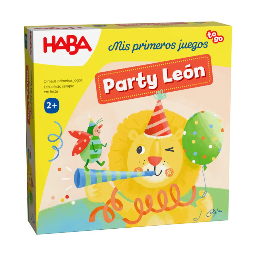 HABA Mis primeros juegos to go - Party León*Niños Juegos Haba|Juegos De Mesa Competitivos