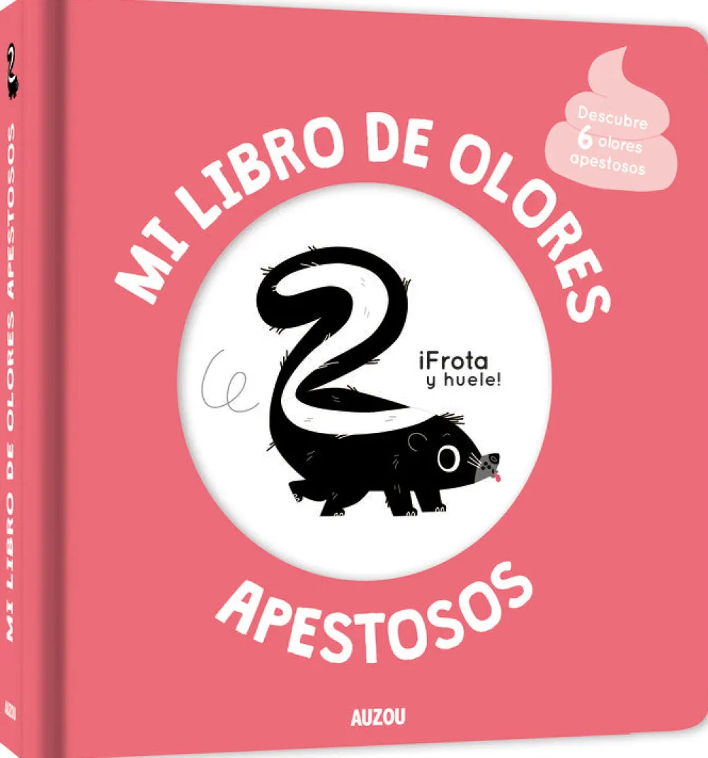 Auzou Mis primeros olores y colores Olores apestosos*Niños Libros De Olores|Libros Con Solapas