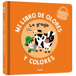Auzou Mis primeros olores y colores La Granja*Niños Libros De Olores|Libros Con Solapas
