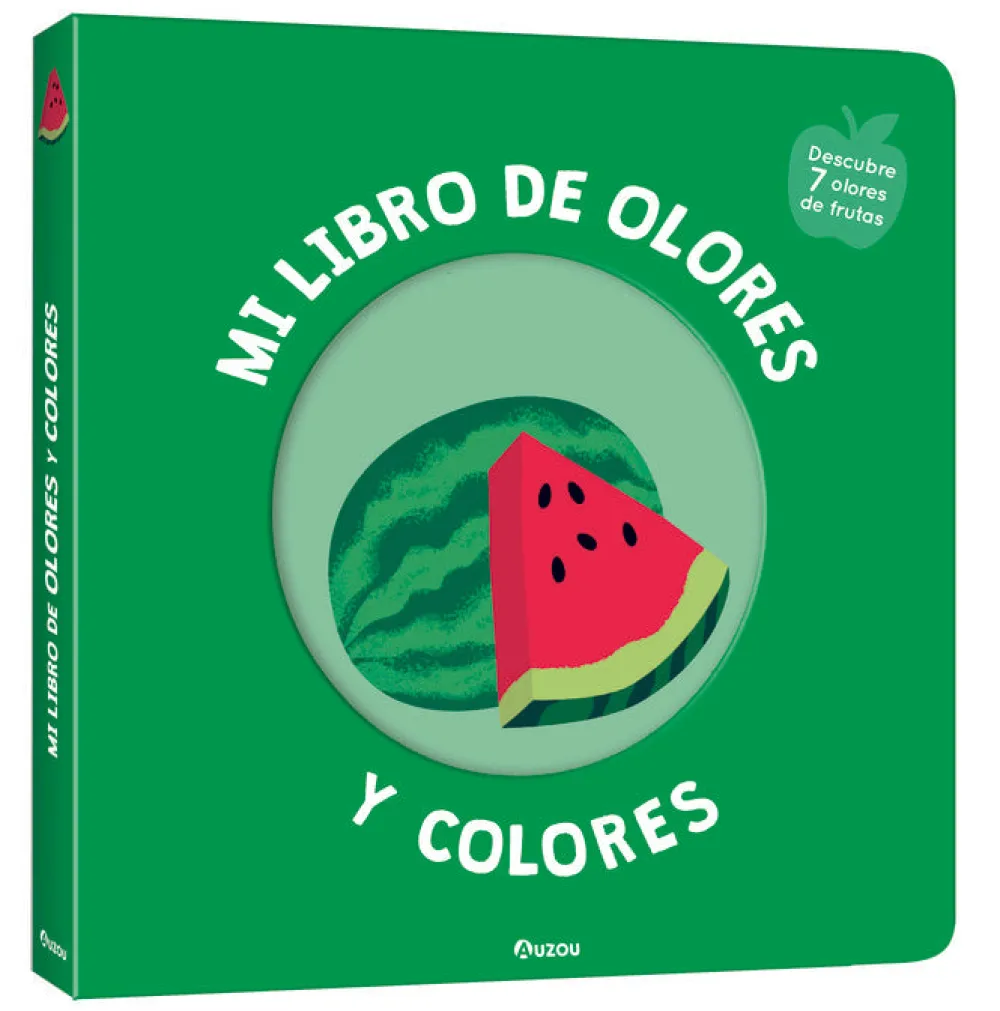 Auzou Mis primeros olores y colores Frutas deliciosas*Niños Libros De Olores|Libros Con Solapas