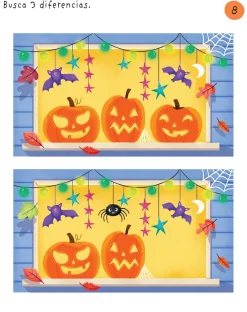 Usborne Mis primeros pasatiempos brujas, monstruos y fantasmas*Niños Libros Pasatiempos Para Niños Y Niñas