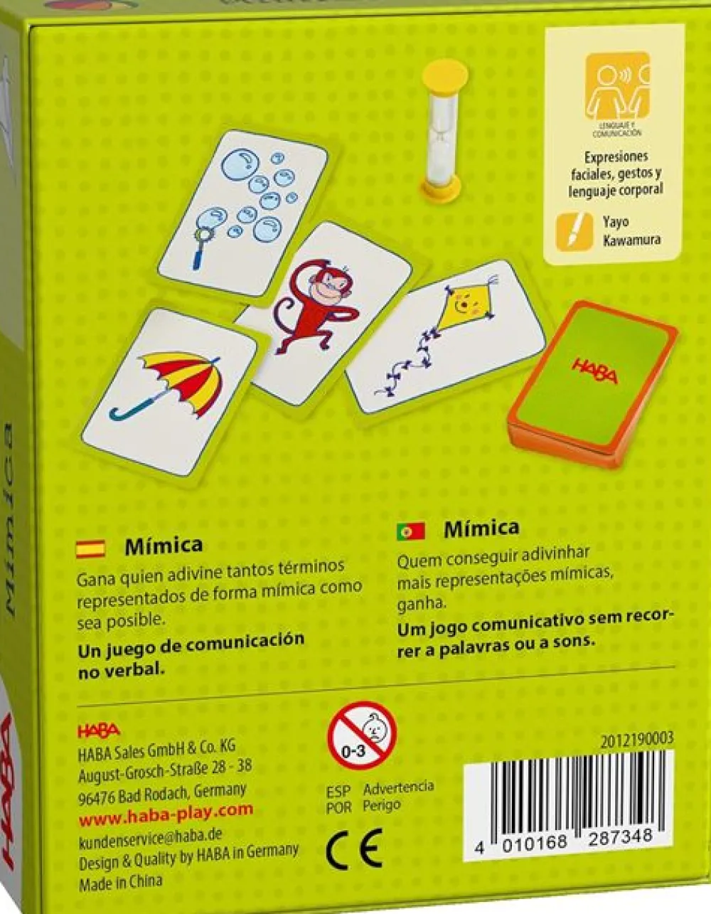 HABA Mímica - Pantomime ·*Niños Juegos Haba|Juegos De Mesa De Viaje