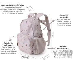 Tutete Mochila Infantil Geometric Nature* Mochilas Preescolar|Mochilas Tutete