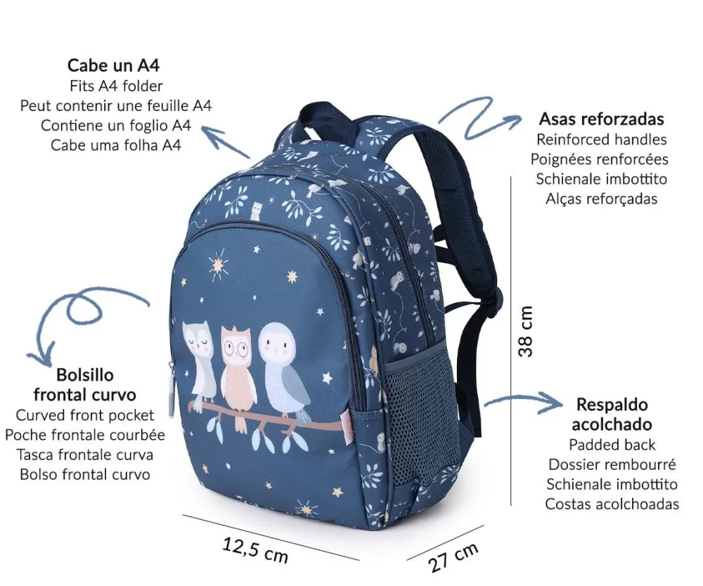 Tutete Mochila Mediana Magical Forest* Mochilas Escolares|Mochilas Tutete