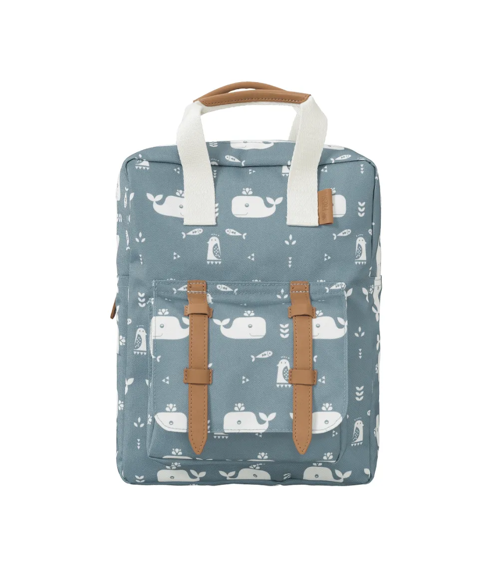 Fresk Mochila Mini Ballena Azul ·* Mochilas De Madre|Mochilas Preescolar