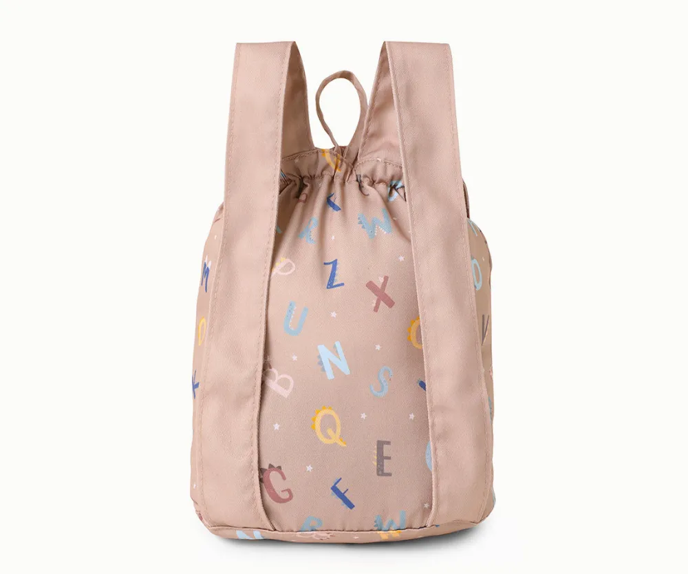 Tutete Mochila pequeña tela Funny Letters* Mochilas Preescolar|Mochilas Tutete