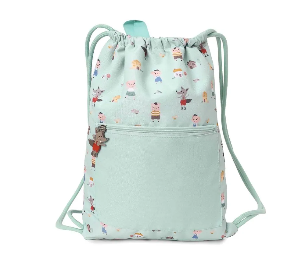Tutete Mochila Saco Impermeable The Three Little Pigs* Bolsas De Deporte E Impermeables|Mochilas Saco Infantil