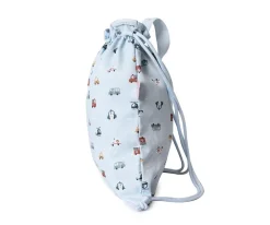 Tutete Mochila Saco Tela City Cars* Mochilas Saco Infantil|Mochilas Tutete