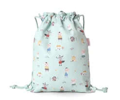 Tutete Mochila Saco Tela The Three Little Pigs* Mochilas Saco Infantil|Mochilas Tutete