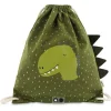 Trixie Mochila Saquito de Tela Dino ·* Mochila Trixie|Mochilas Saco Infantil