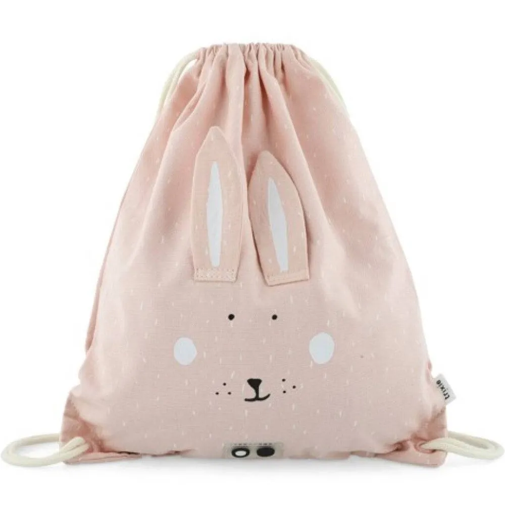 Trixie Mochila Saquito de Tela Mrs. Rabbit ·* Mochilas Saco Infantil|Mochila Trixie