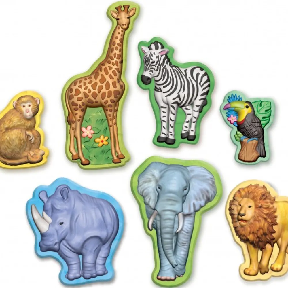 4M Moldea y Pinta Animales de la Selva ·*Niños Kit De Manualidades