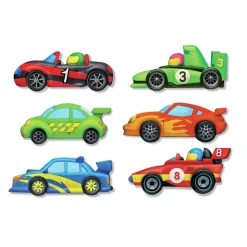 4M Moldea y Pinta Coches de Carreras ·*Niños Kit De Manualidades
