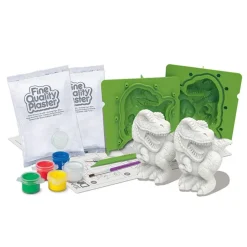 4M Moldea y Pinta Dinosaurios 3D ·*Niños Kit De Manualidades