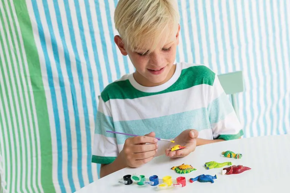 4M Moldea y Pinta Dinosaurios ·*Niños Kit De Manualidades