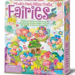 4M Moldea y Pinta Hadas Brillantes ·*Niños Kit De Manualidades
