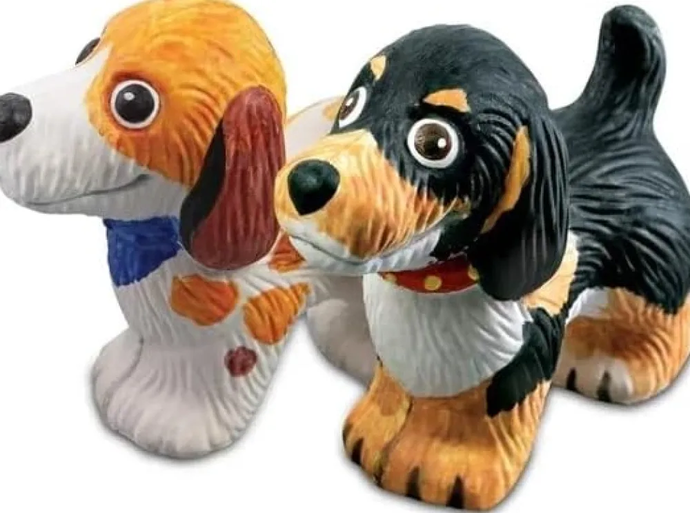 4M Moldea y Pinta Perritos 3D ·*Niños Kit De Manualidades
