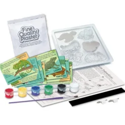 4M Moldea y Pinta Reptiles y Anfibios ·*Niños Kit De Manualidades
