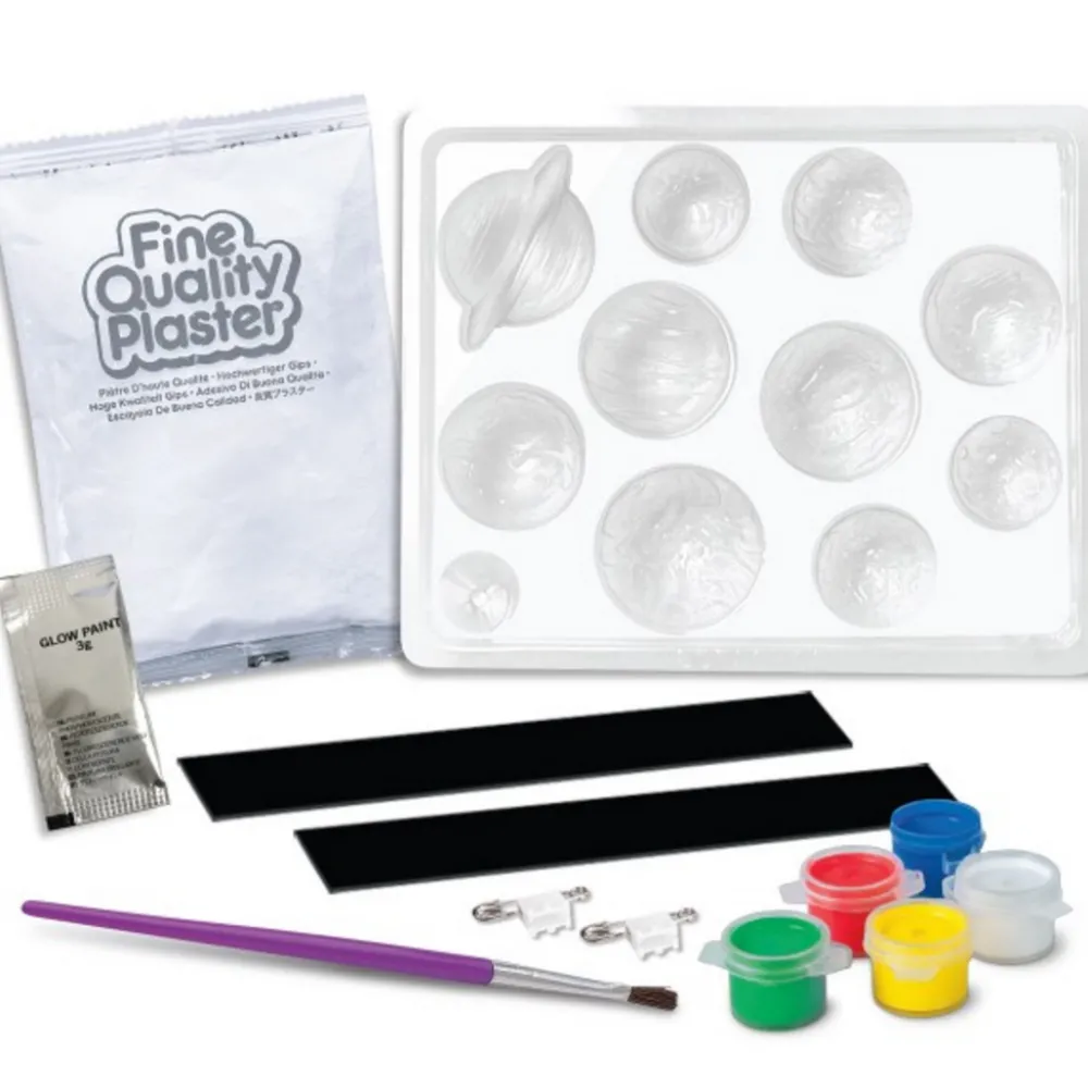 4M Moldea y Pinta Sistema Solar ·*Niños Kit De Manualidades