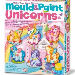 4M Moldea y Pinta Unicornios ·*Niños Kit De Manualidades