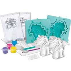4M Moldea y Pinta Unicornios 3D ·*Niños Kit De Manualidades