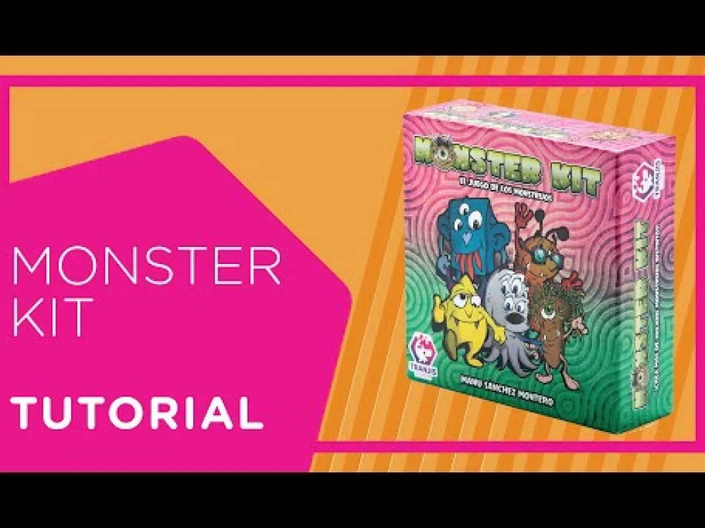 Tranjis Monster Kit ·*Niños Juegos De Mesa Competitivos|Juegos De Mesa Cooperativos