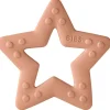 BIBS Mordedor Baby Bitie Estrella Peach*Niños Mordedores|Chupetes Bibs Y Más
