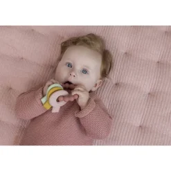 Little Dutch Mordedor Llavero Silicona Rosa ·*Niños Mordedores