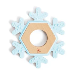 Hape Mordedor Snowflake ·*Niños Mordedores|Juguetes De Madera Para Niños