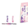 Namaki Máscara doble para el pelo Rosa y Lila ·*Niños Pintura Facial Para Niños Y Niñas|Disfraces Infantiles