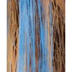 Namaki Máscara para el pelo Azul ·*Niños Disfraces Infantiles