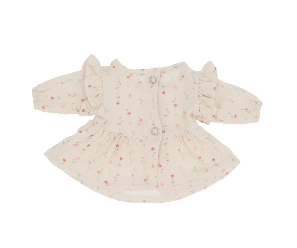 Monnëka Muñeco Helena con Vestido White Flowers*Niños Muñecos Bebés