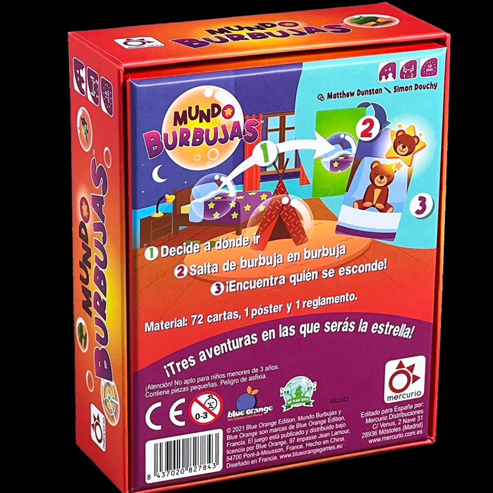 Mercurio Mundo Burbujas ·*Niños Mercurio Juegos De Mesa|Juegos De Mesa De Viaje