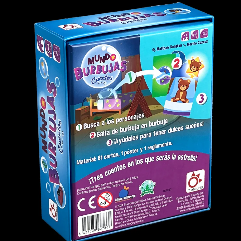 Mercurio Mundo Burbujas Cuentos ·*Niños Mercurio Juegos De Mesa|Juegos De Mesa De Viaje