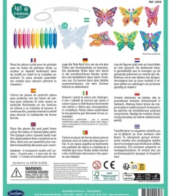 Sentosphère Móvil Vitrail Mariposas · Sentosphere*Niños Kits Manualidades Navidad|Kit De Manualidades
